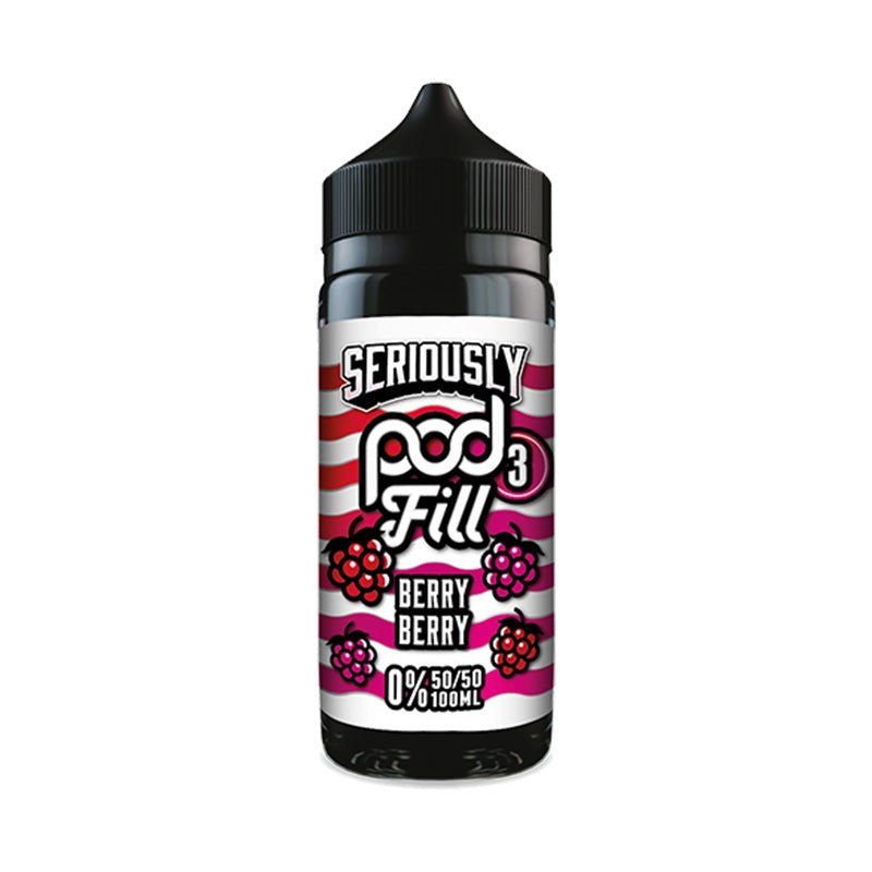 Seriously Pod Fill 3 50/50 | 100ml + 2 Nics | £7 - Avalanche Vapes Berry Berry