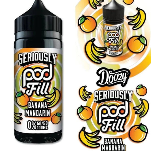 Seriously Pod Fill 50/50 Shortfill | 100ml + 2 Nics | £7 - Avalanche Vapes Watermelon Lemonade