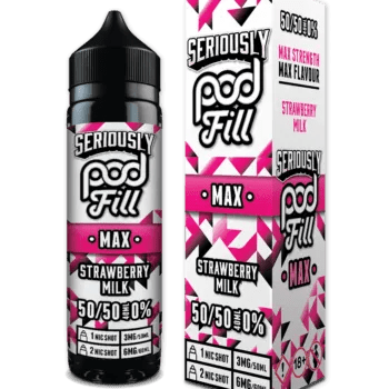Seriously Pod Fill Max 50/50 40ml + 1 Nic From £4 - Avalanche Vapes Blackcurrant Citrus