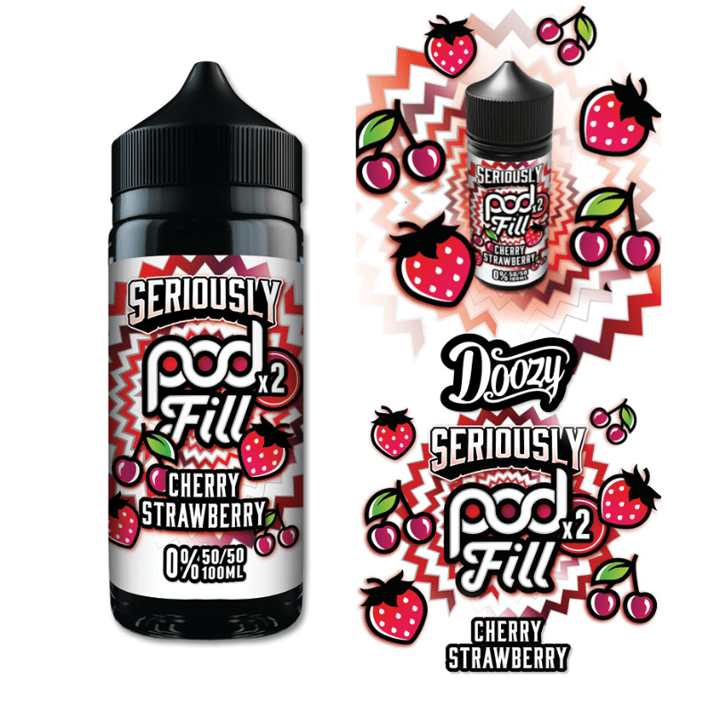 pod fill vape juice Seriously Pod Fill X2 Shortfill 50/50 | 100ml + 2 Nics