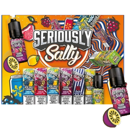 Seriously Salty Nic Salt | £1 - Avalanche Vapes Berry Watermelon10mg