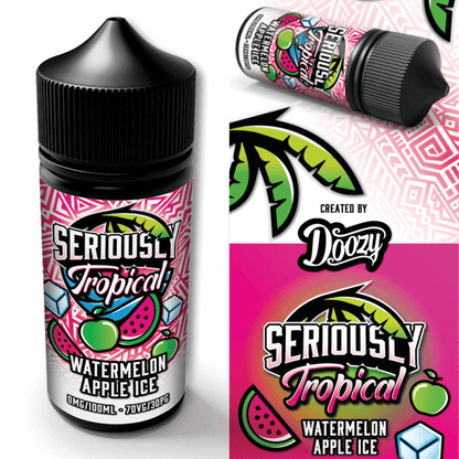 Seriously Tropical 70/30 | 100ml + 2 Nics | £5 - Avalanche Vapes Watermelon Apple IceTropical