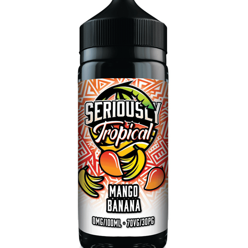 Seriously Tropical 70/30 | 100ml + 2 Nics | £5 - Avalanche Vapes Mango BananaTropical