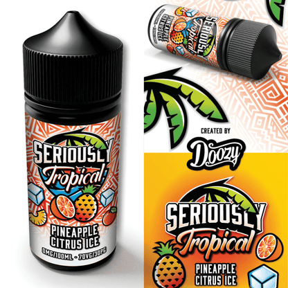 Seriously Tropical 70/30 | 100ml + 2 Nics | £5 - Avalanche Vapes Pineapple Citrus IceTropical