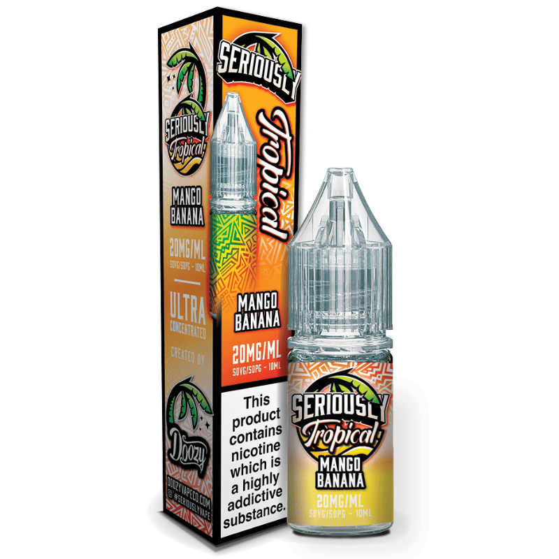 Seriously Tropical Nic Salt | £2 - Avalanche Vapes Mango Banana10mg