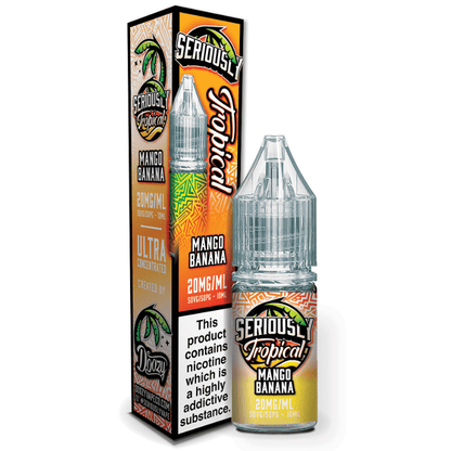 Seriously Tropical Nic Salt | £2 - Avalanche Vapes Mango Banana10mg