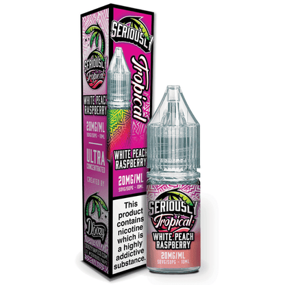 Seriously Tropical Nic Salt | £2 - Avalanche Vapes White Peach Raspberry10mg
