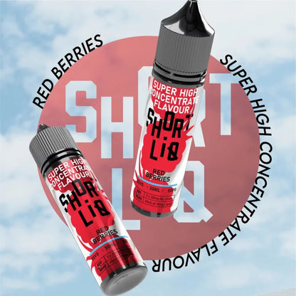 Short Liq Longfill + 3 Nic Salts | £5.50 - Avalanche Vapes Red Berries/ 9mg Inc 3 Salt Shots