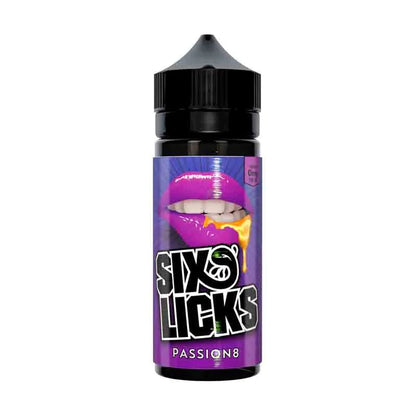 Six Licks 70/30 | 100ml + 2 Nics | £10 - Avalanche Vapes Passion 8