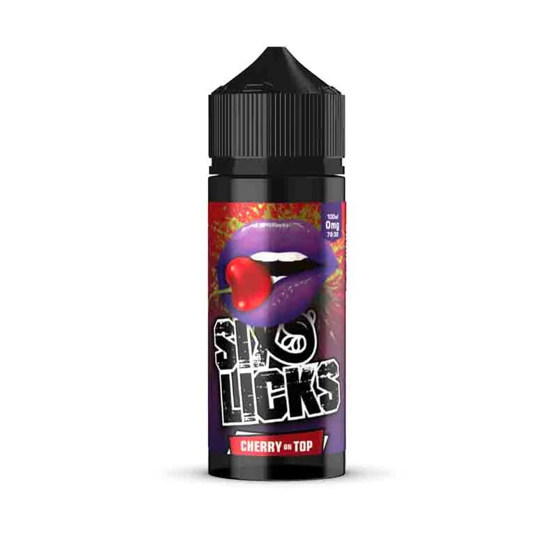 Six Licks 70/30 | 100ml + 2 Nics | £10 - Avalanche Vapes Cherry On Top