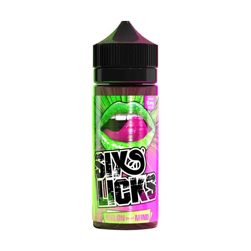 Six Licks 70/30 | 100ml + 2 Nics | £10 - Avalanche Vapes Melon On My Mind