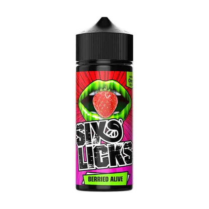 Six Licks 70/30 | 100ml + 2 Nics | £10 - Avalanche Vapes Passion 8