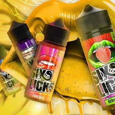 Six Licks 100ml + 2 Nics £10