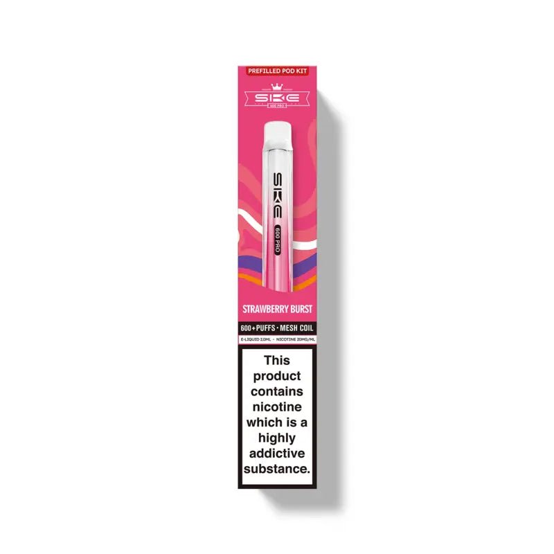 SKE 600 Pro Kit | £3.80 - Avalanche Vapes Strawberry BurstKIT