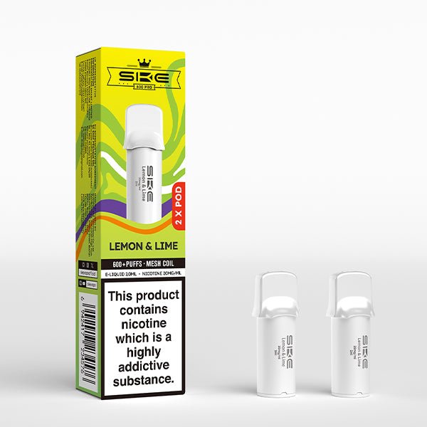 SKE 600 Pro Prefilled Pods | 10 for £30 | £3.50 - Avalanche Vapes Banana IcePods