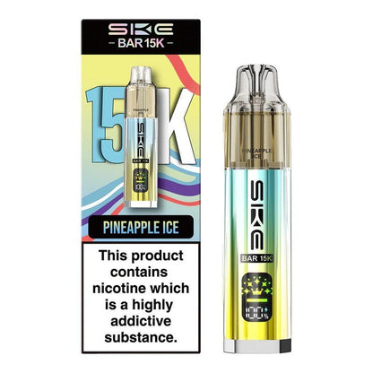 SKE Bar 15K Prefilled Kit | £8 - Avalanche Vapes Pineapple IceKIT