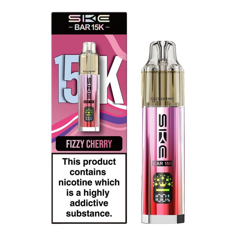 SKE Bar 15K Prefilled Kit | £8 - Avalanche Vapes Fizzy CherryKIT