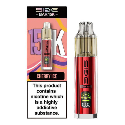 SKE Bar 15K Prefilled Kit | £8 - Avalanche Vapes Cherry IceKIT