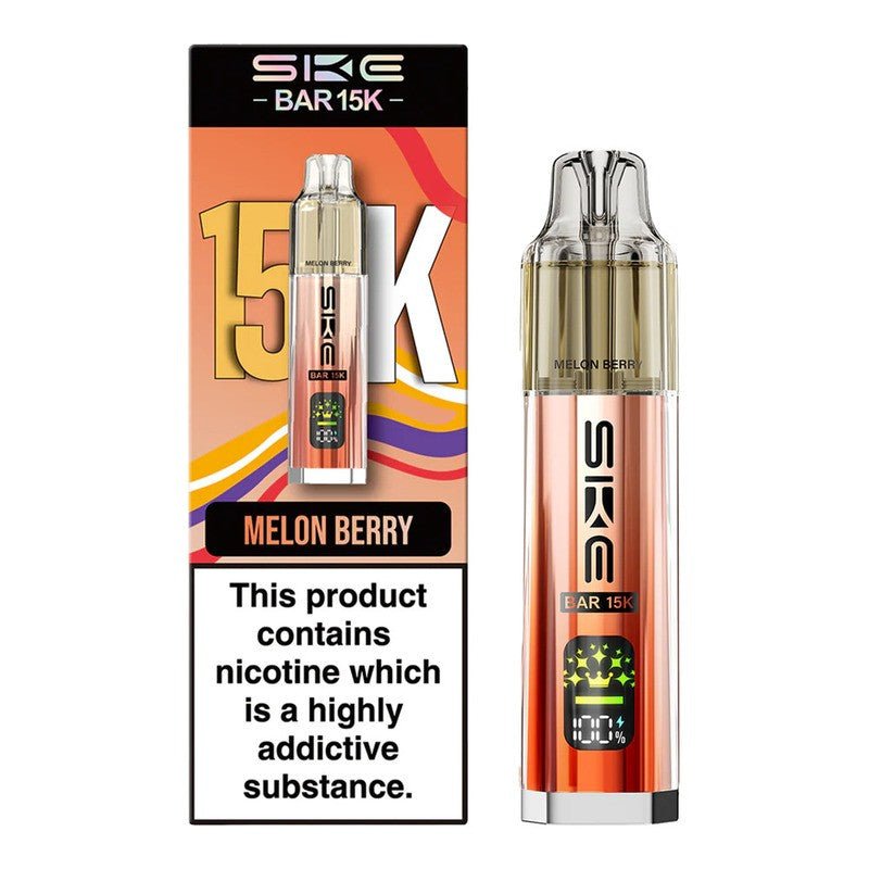 SKE Bar 15K Prefilled Kit | £8 - Avalanche Vapes Melon BerryKIT