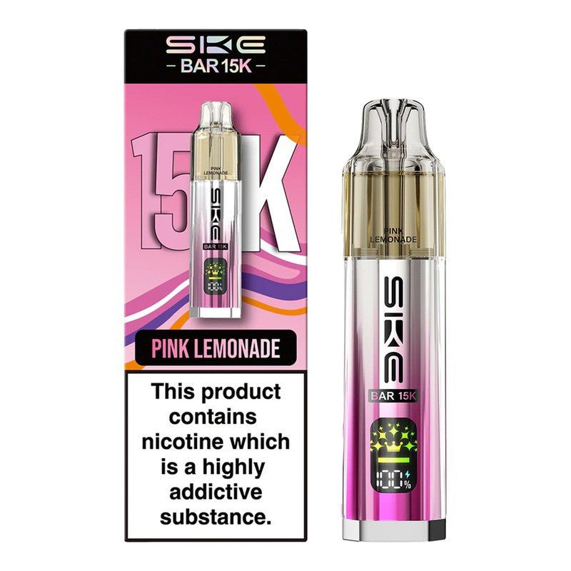 SKE Bar 15K Prefilled Kit | £8 - Avalanche Vapes Pink LemonadeKIT