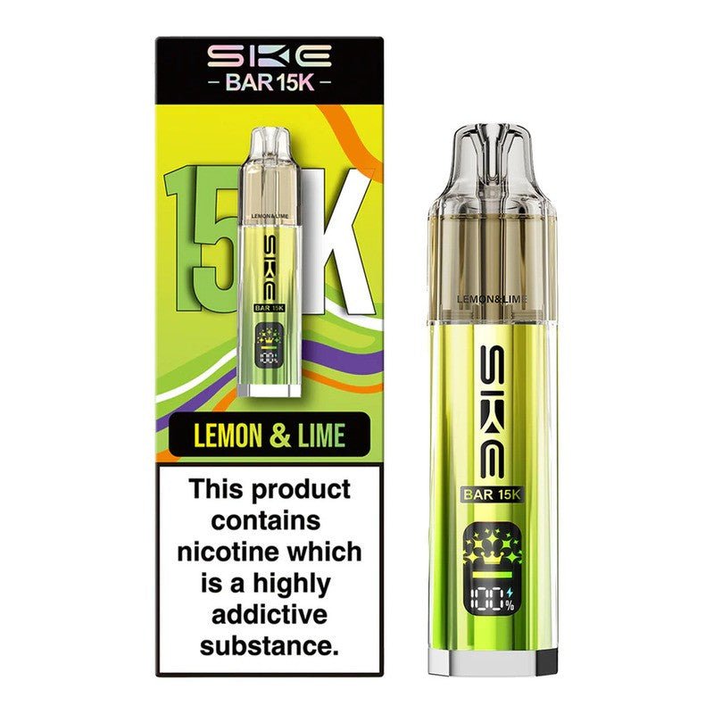 SKE Bar 15K Prefilled Kit | £8 - Avalanche Vapes Lemon & LimeKIT