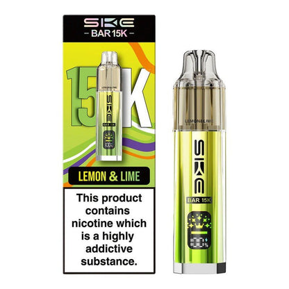 SKE Bar 15K Prefilled Kit | £8 - Avalanche Vapes Lemon & LimeKIT