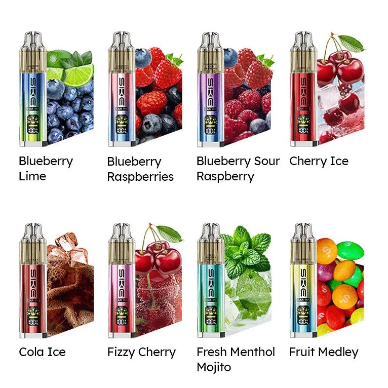 SKE Bar 15K Prefilled Kit | £8 - Avalanche Vapes Blueberry LimeKIT