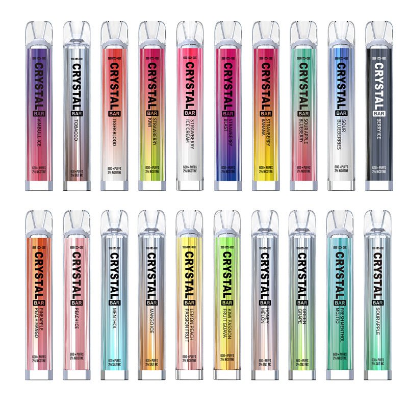 SKE Crystal Bar 600 Prefilled Kit | £3.80 - Avalanche Vapes Apple PeachKIT