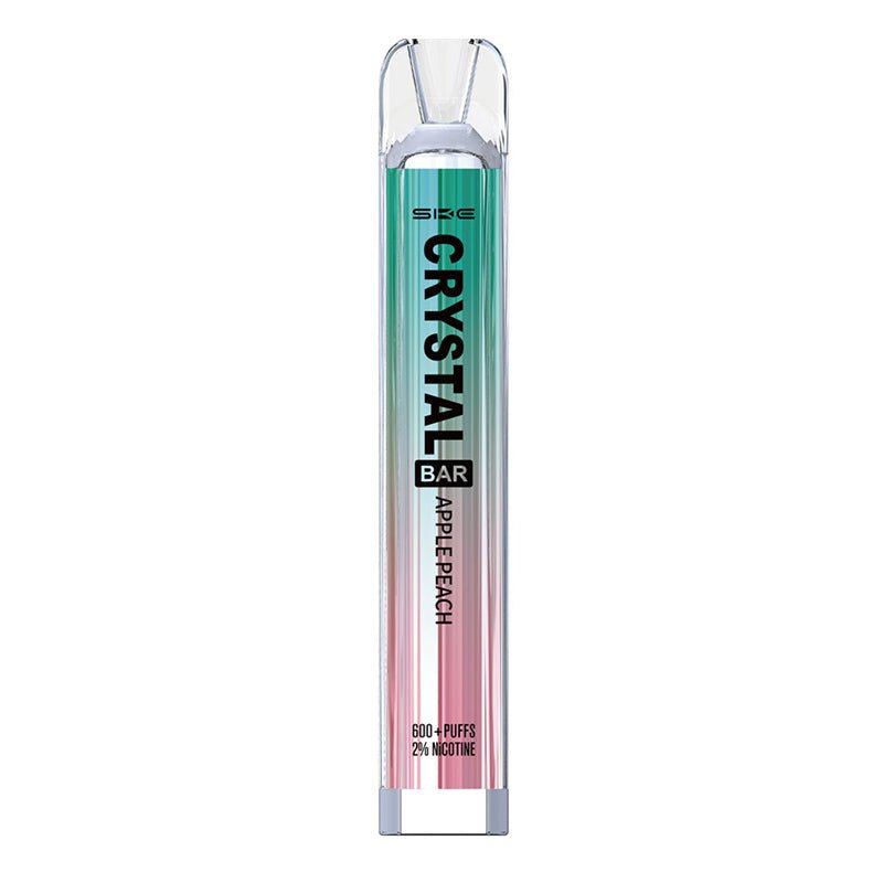 SKE Crystal Bar 600 Prefilled Kit | £3.80 - Avalanche Vapes Apple PeachKIT