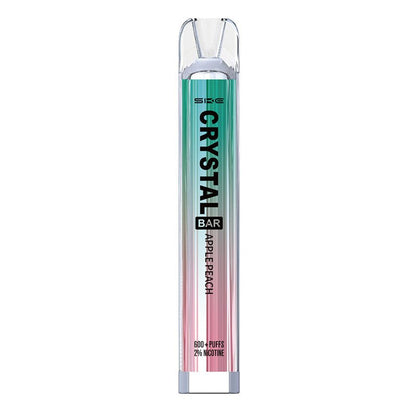 SKE Crystal Bar 600 Prefilled Kit | £3.80 - Avalanche Vapes Apple PeachKIT