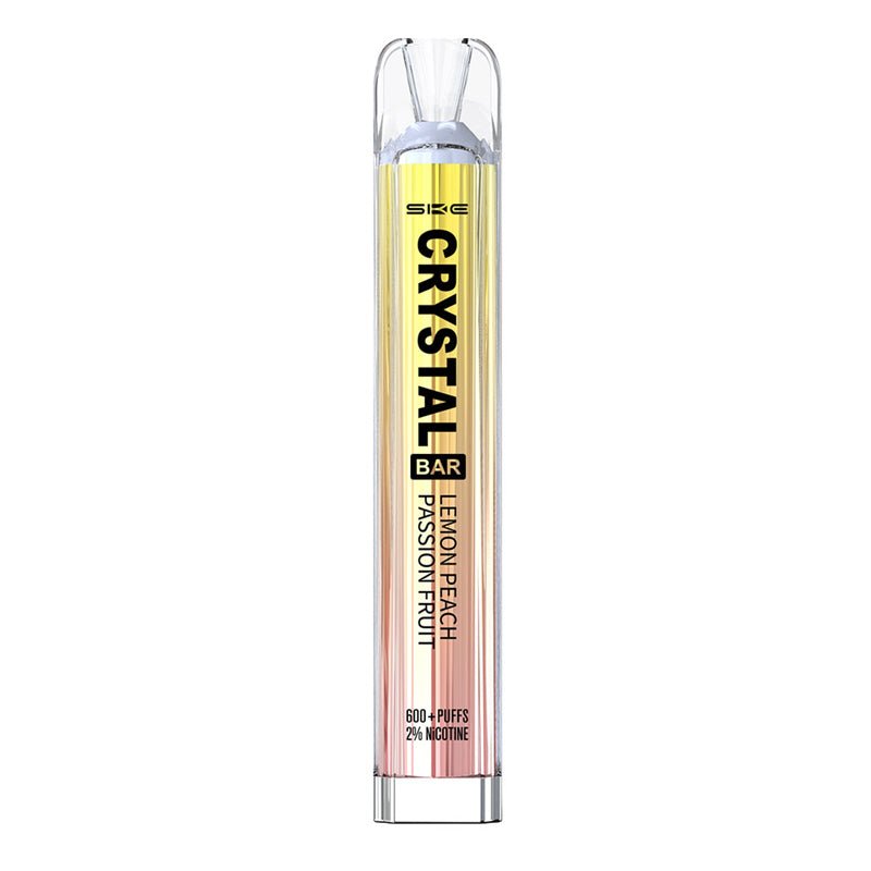 SKE Crystal Bar 600 Prefilled Kit | £3.80 - Avalanche Vapes Apple PeachKIT