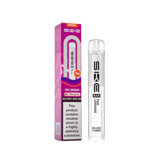 SKE Crystal Bar 600 Prefilled Pods | 10 for £20 | £2.50 - Avalanche Vapes Apple PeachPOD
