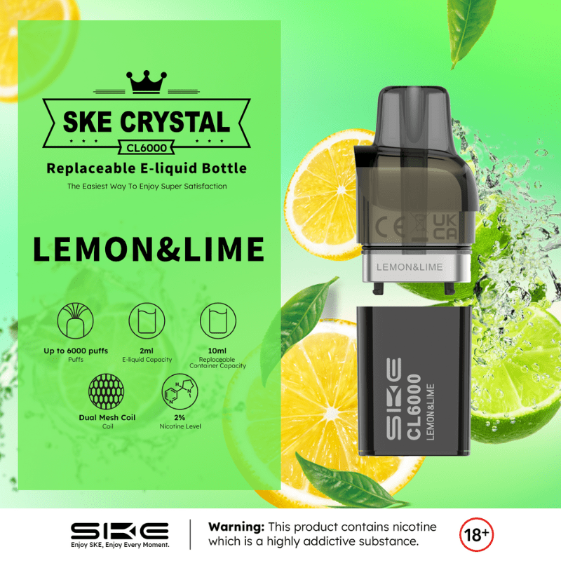 SKE Crystal CL6000 Prefilled Pods | £5 - Avalanche Vapes Berry MedleyPODS