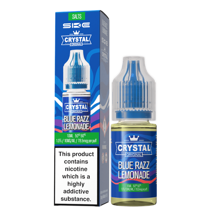 SKE Crystal Nic Salt | £2 - Avalanche Vapes Blue Razz Lemonade10mg