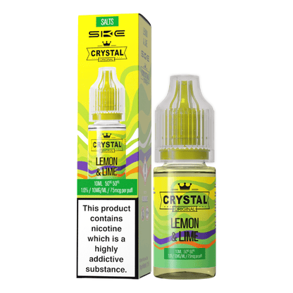 SKE Crystal Nic Salt | £2 - Avalanche Vapes Lemon Lime10mg