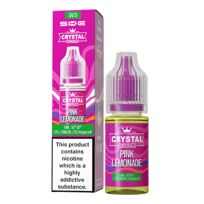 SKE Crystal Nic Salt | £2 - Avalanche Vapes Pink Lemonade10mg