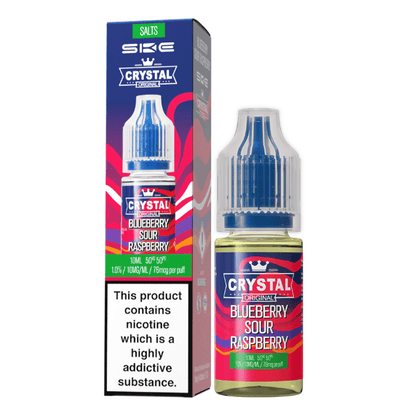 SKE Crystal Nic Salt | £2 - Avalanche Vapes Blueberry Sour Raspberry10mg