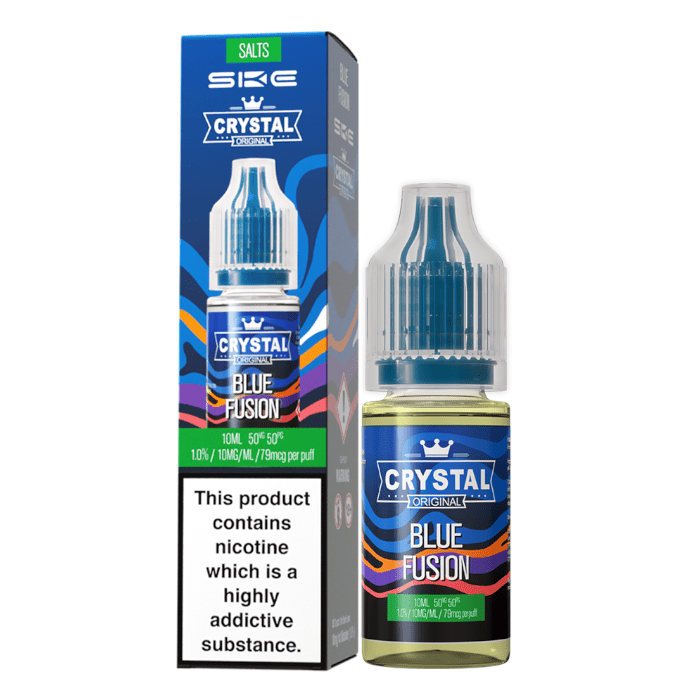 SKE Crystal Nic Salt | £2 - Avalanche Vapes Blue Fusion10mg