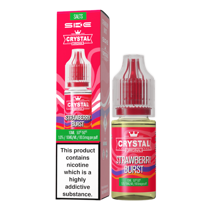 SKE Crystal Nic Salt | £2 - Avalanche Vapes Strawberry Burst10mg