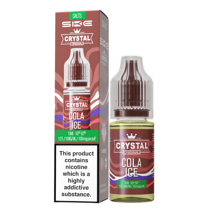 SKE Crystal Nic Salt | £2 - Avalanche Vapes Cola Ice10mg