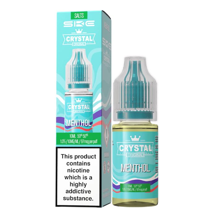 SKE Crystal Nic Salt | £2 - Avalanche Vapes Menthol10mg