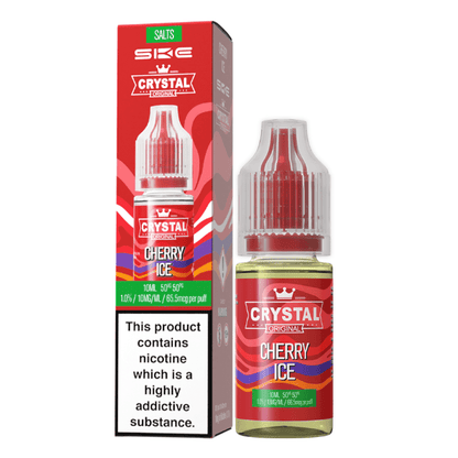 SKE Crystal Nic Salt | £2 - Avalanche Vapes Cherry Ice10mg