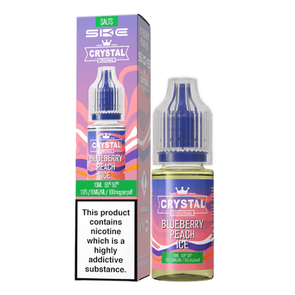 SKE Crystal Nic Salt | £2 - Avalanche Vapes Blueberry Peach Ice10mg