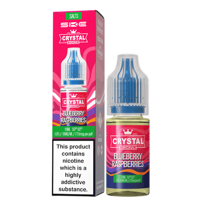 SKE Crystal Nic Salt | £2 - Avalanche Vapes Blueberry Raspberries10mg