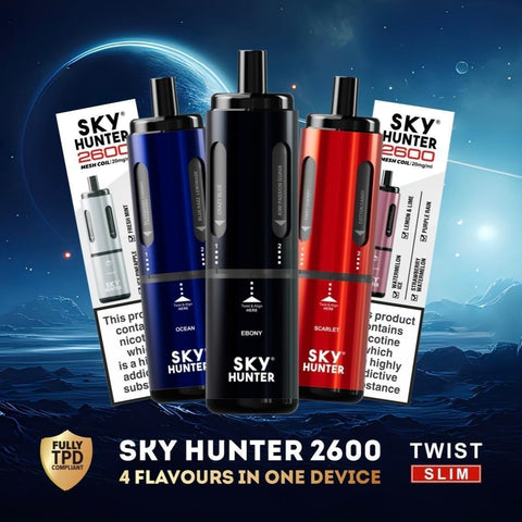 Sky Hunter Twist Slim 2600 Disposable £7.50