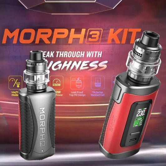Smok Morph 3 Vape Kit | £25 - Avalanche Vapes White