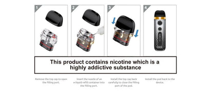 Smok Novo 5 Pods | £8 - Avalanche Vapes
