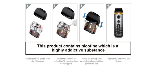 Smok Novo 5 Pods | £8 - Avalanche Vapes