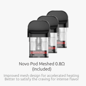 Smok Novo Pods | £7 - Avalanche Vapes 0.8 Ω