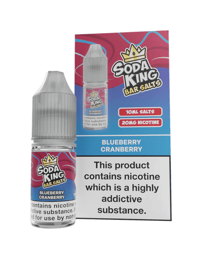 Soda King Bar Nic Salt | £2 - Avalanche Vapes Blueberry Cranberry20mg